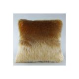 YILMAZHOME Peluş Kırlent Kılıfı - Hardal Renk