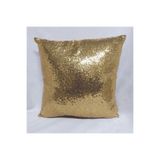YILMAZHOME Pullu Kırlent Kılıfı - (gold-43x43 Ölçü)