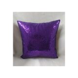 YILMAZHOME Pullu Kırlent Kılıfı - (mor-43x43 Ölçü)