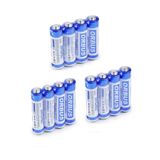 YILTECH 12 Adet Kumanda Pili , Ince Kalem Pil Aaa 1,5 Volt 12 Adet