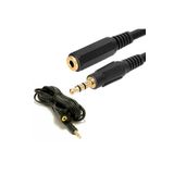 YILTECH 3.5 mm Jack Ses Aux Kulaklık Uzatma Kablosu Dişi Erkek Aux Uzatma Kablosu 5 mt