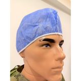 Yıltex Tek Kullanımlık Saç Bonesi Mavi 100'LÜ Paket Nonwoven Medikal Hijyen Bone