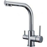 Yims YMS-321 Krom Arıtma Çıkışlı Üç Yollu Musluk