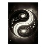 Yin Ve Yang Sembolü Hediyelik Ahşap Tablo