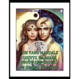 Yin Yang mandale uszyte na miarę osoby urodzonej w znaku Strzelca: harmonia w serca