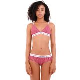 YingYoung Everyday Essentials Hipster Slip Külot (Kırmızı, L)