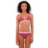 YingYoung Everyday Essentials Üçgen Sütyen (Kırmızı, XS)
