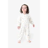 YİNZ Bebek & Çocuk Uyku Tulumu 1.5 TOG Kız Erkek, Desenli, %100 Pamuk, Oeko-Tex Sertifikalı, Elyafsız, Çift Yönlü Fermuar