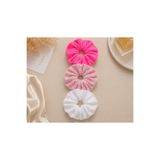 yiora 3Lü Kadın Yumuşak Havlu Büyük Boy Lastik Scrunchie Simit Toka XL iz yapmaz, saçı kırmaz