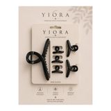 yiora 6Li PARLAK Mandal Toka İthal Premium 1 Adet Büyük Boy 2 Adet Orta Boy 3 Adet Küçük Boy