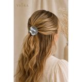 yiora Ginkgo Yaprağı Model Metal Mandal Toka 5 cm – Küçük Boy Şık Kadın Saç Tokası