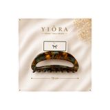 yiora Premium İthal Seri Asetat Kemik Mandal Toka 10 cm