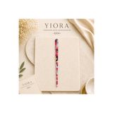 yiora Premium Seri Desenli Asetat Kemik Saç Topuz Tokası 18 cm – Fransız Model Çubuk Toka