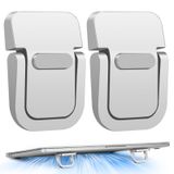 Yipinve Mini Dizüstü Bilgisayar Standı, Taşınabilir Dizüstü Bilgisayar Standı, Havalandırmalı Soğutmalı Katlanabilir ve Hafif Ergonomik Yükseltici, Şık Bilgisayar Dizüstü Bilgisayar Tutucu Klavyelere