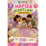 YİPPEE Bebeğimin İlk Hafıza Kartları - Hayvanlar Temalı Eğitici Eşleştirme Kartları | 1-3 Yaş Bebek ve Çocuk Zeka Oyunu