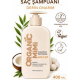 Yıpranmış Kuru Saçlar Için Şampuan, Saç Onarıcı Doğal Şampuan Coconut & Keratin, 400 ml