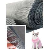 Yırtılmaz Sineklik Kedi Tülü (Ped Tül) (En: 120 Cm. Boy: 100 Cm.) - ANTRASİT GRİ MAT RAL7016 - Seçenek 1