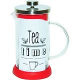 Yitian Bitki Demliği Kırmızı 600 ml French Press