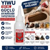Yiwu Yıwu Güçlü Ayakkabı Yapıştırıcısı-Spor Ayakkabılar, Reçine Katkılı El Sanatları, Deri - 100 ml