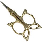 Yjxinyu Yjxınyu Kelebek Figürlü Mini Dikiş Nakış Makası 9,5 cm Uzunlukta Metal Yapı