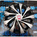 Yk 14 Inç Fiat Palio / Albea / Siena / Doblo / Tempra / Tofaş Uyumlu Jant Kapağı 4'lü Takım Amblem Hediyeli