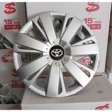 Yk 15 Inç Toyota Corolla / Yaris / Avensis / Auris Uyumlu Jant Kapağı 4'lü Takım Amblem Hediyeli