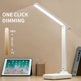 YK Design Şarjlı Masa Lambası – 3 Renk Dokunmatik & Telefon Standlı Gece Lambası (9W)