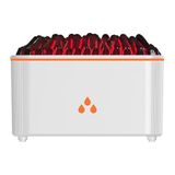 YK Design X02-2 Volkan Alev Görünümlü Ultrasonik Aroma Yayıcı | Renkli LED Atmosfer Lambası, Hava Nemlendirici, Masaüstü Tasarım, Ultrasonik Teknoloji