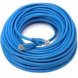 YK Desing 20 Metre Cat6 Kablo 20 Metre Internet Kablosu 20 Metre Ethernet Kablosu 20 Metre Mavi Cat6 Kablo