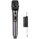 YK-MC450 Tekli El Kablosuz Mikrofon Seti – 2.4G UHF Wireless, 50 m Menzil, Alıcılı, Sahne Sunum Karaoke Uyumlu