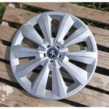 Yk Peugeot 206 / 207 / 208 / 301 / 306 / 307 / 308 / Partner / Bipper Uyumlu 15 Inç Jant Kapağı 4'lü Takım Amblem Hediyeli