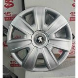 Yk Peugeot 301 / 206 / 207 / 208 / 306 / Partner 14 Inç Uyumlu Jant Kapağı 4'lü Takım Amblem Hediyeli