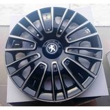 Yk Peugeot 301 / 206 / 208 / 306 / 308 / Partner / Bipper Uyumlu 16 Inç Jant Kapağı 4'lü Takım Amblem Hediyeli