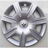 Yk Renault Symbol / Clio / Megane / Fluence / Taliant Uyumlu 15 Inç Jant Kapağı 4'lü Takım Amblem Hediyeli