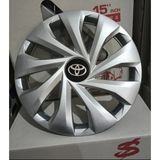 Yk Toyota Corolla / Yaris / Avensis / Starlet Uyumlu 14 Inç Jant Kapağı 4'lü Takım Amblem Hediyeli
