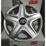 Yk Toyota Corolla / Yaris / Starlet / Corona Uyumlu 13 Inç Jant Kapağı 4'lü Takım Amblem Hediyeli