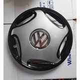 Yk Volkswagen Golf / Polo / Caddy / Jetta / Bora Uyumlu 15 Inç Çift Renk Jant Kapağı 4'lü Takım Amblem Hediyeli