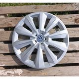 Yk Volkswagen Polo / Golf / Jetta / Bora / Caddy Uyumlu 15 Inç Jant Kapağı 4'lü Takım Amblem Hediyeli