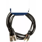 YKA 2 Xlr Erkek To 2 Rca Erkek Mikser Mikrofon Ses Kablosu - 1 m