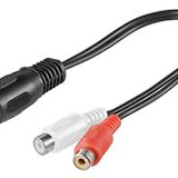 YKA 5 Pin Din to 2 Rca Dişi Kablo 1.5 Metre Yüksek Kalite