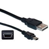 YKA 5 Pin Mini USB Kablo 1.5 Metre