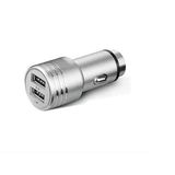 YKA Çift USB Araç Şarj Cihazı Metal Yüksek Kalite