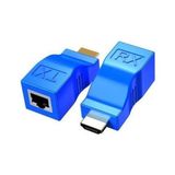 YKA HDMI Extender 4K 3D RJ45 Cat6 ile 30M HDMI Uzatıcı