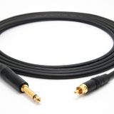 YKA Rca to 6.3 mm Mono kablo 3 metre