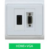 YKA VGA Hdmı Duvar Prizi Kablolu