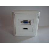 YKA Vga+Usb Duvar Prizi