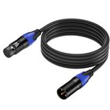 YKA Xlr Erkek-Dişi Kablo Kaliteli Balanslı 3 metre