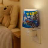 Ykc Hot Wheels Abajur Gece Lambası - Mavi - Montajsız