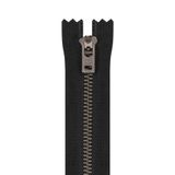 YKK Metal T8 75 cm Gümüş Oksit Separe Fermuar