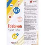 YKS AYT Edebiyatı 60 Yaprak Test Nitelik Yayınları